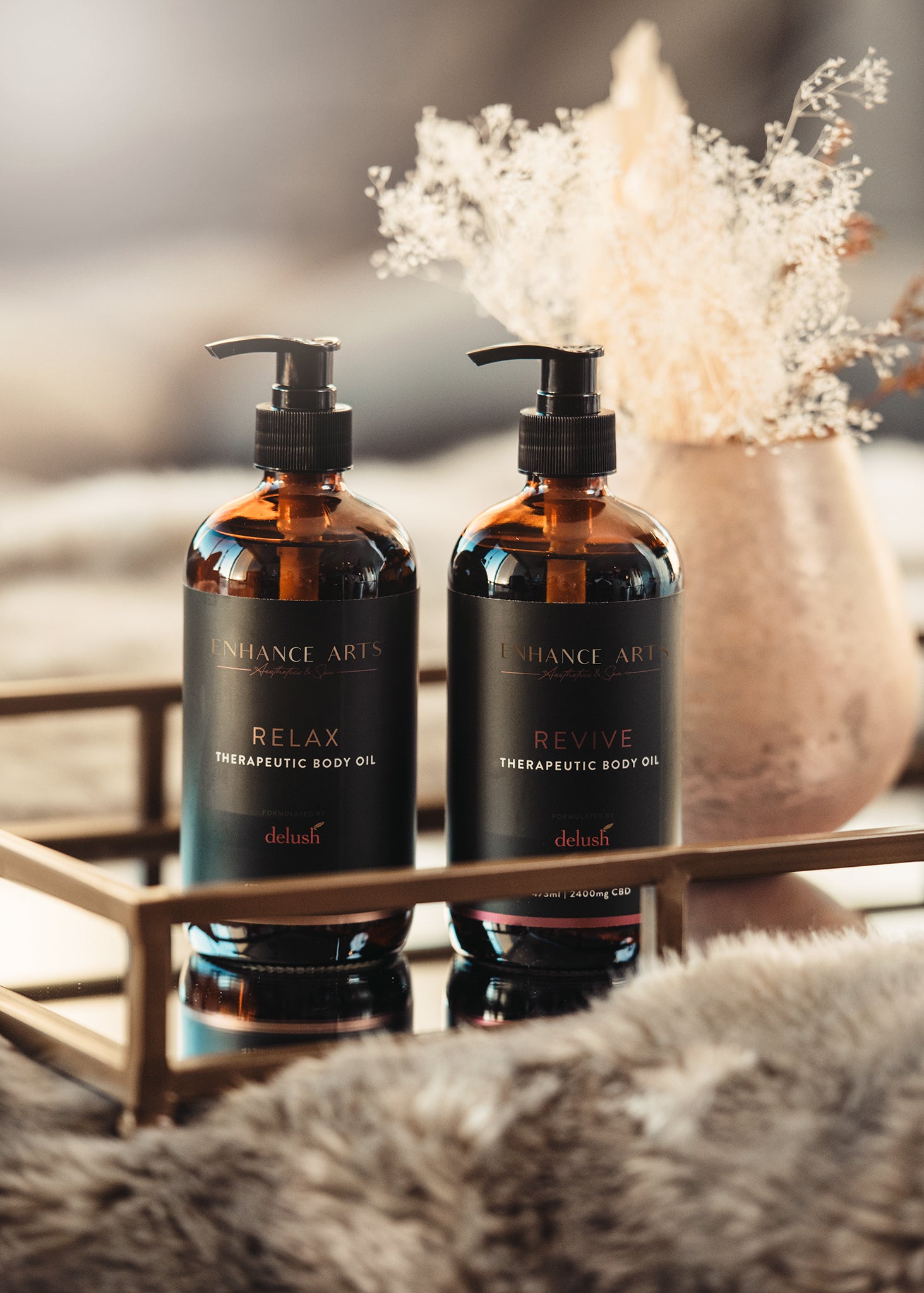 Enhance Arts Therapeutic Body Oil